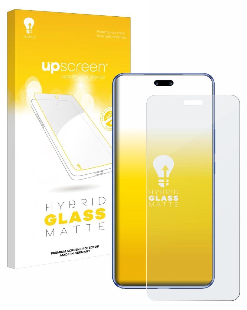 upscreen Entspiegelungs Schutzglas für Huawei Nova 12 Pro Schutzfolie Panzer Folie Glas Display Schutz matt
