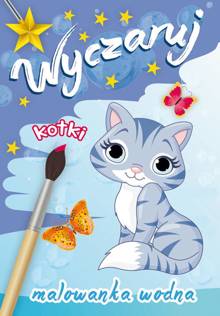 Wyczaruj kotki Malowanki wodne 54357