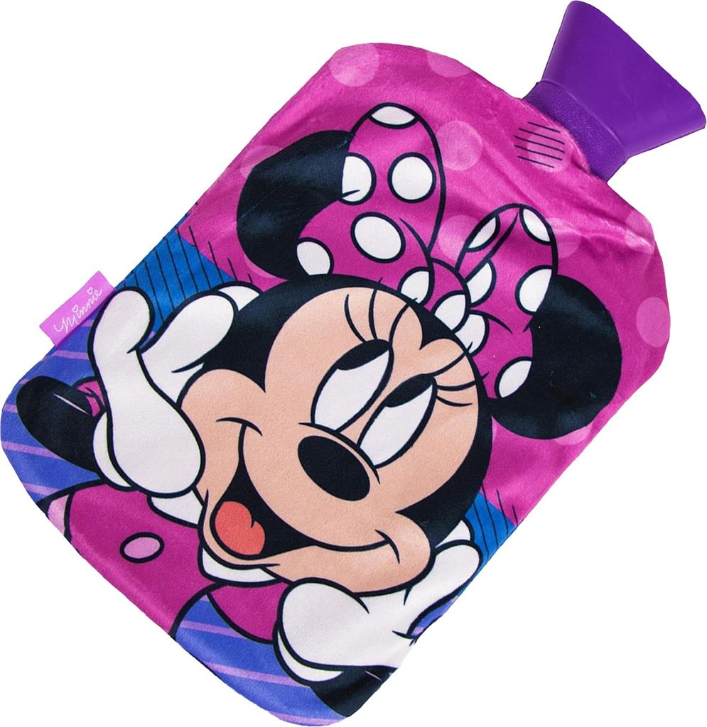 Disney - wendbar Wärmflasche und Deckel, "Minnie Mouse", 2l TC930 (Einheitsgröße) (Pink)