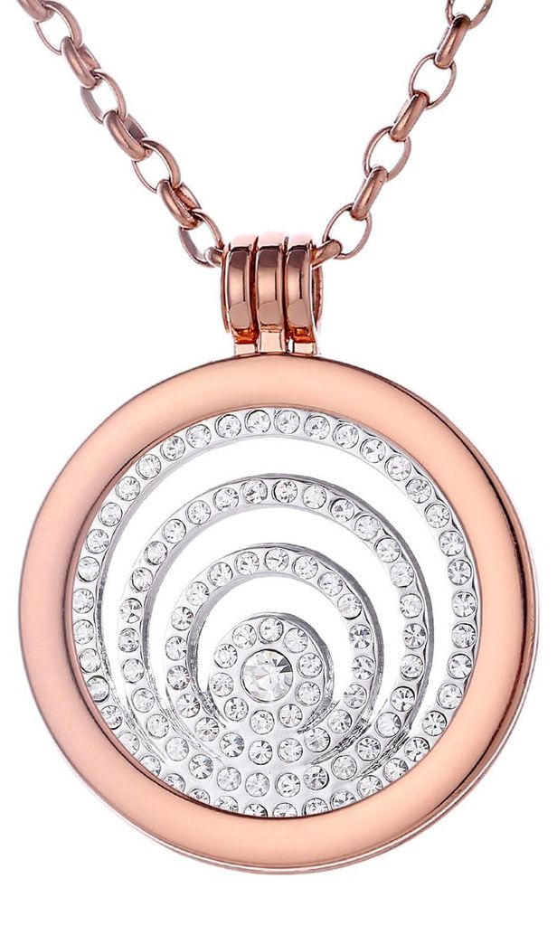 Morella Damen Halskette roségold 70 cm Edelstahl mit Produktbild 