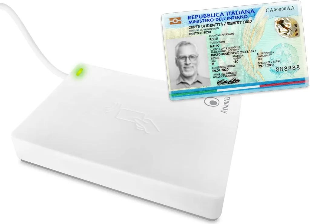 Lecteur CIE 3.0 Atlantis avec Puce de Sécurité Ag pour Signature Digitale