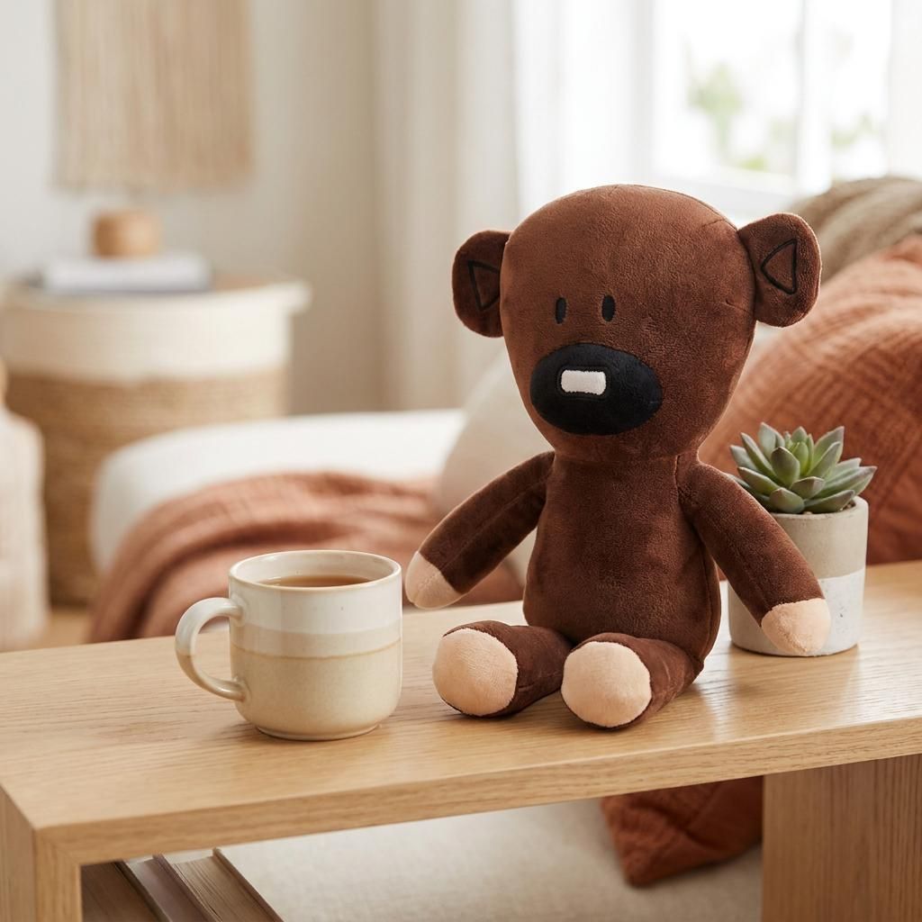 Mr Bean Teddybär Kuscheltier 30 cm – weiche Plüschfigur für Produktbild 