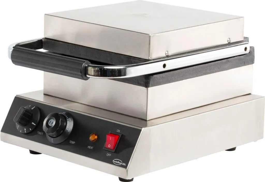 Gaufrier 2 gaufres Bruxelles Combisteel 230 V plaques anti-adhérence