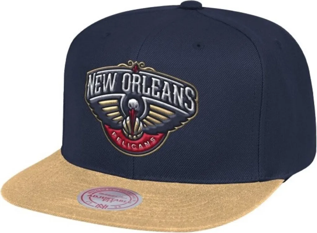 Must-Have NBA: Felpa Cappuccio Pelicans Mitchell & Ness Originale