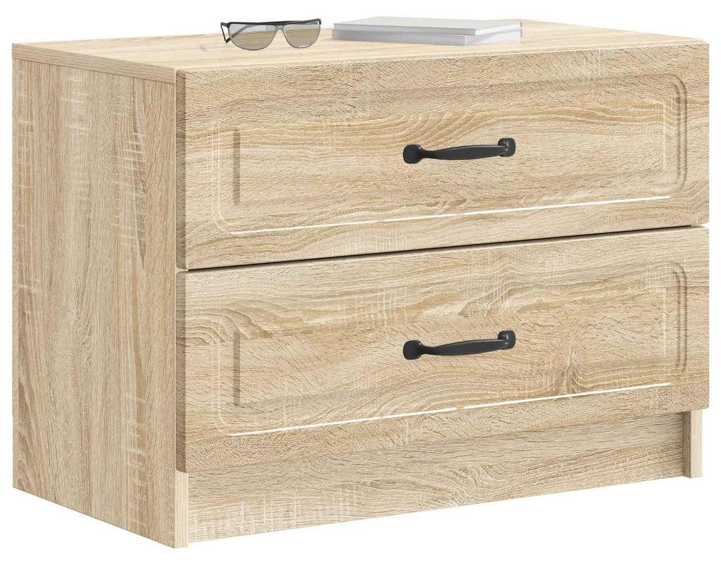 Nachttisch Sonoma-Eiche 62 x 34,5 x 44,5 cm Holzwerkstoff