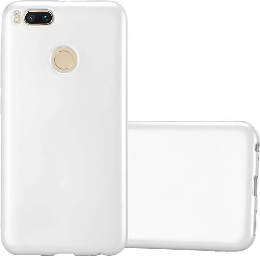 Custodia Cadorabo per Xiaomi Mi A1 / Mi 5X Argento | Design in TPU