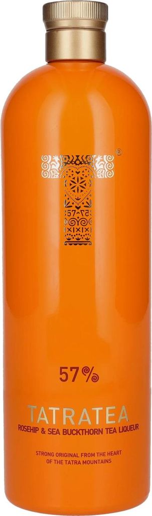 Tatratea 57 Hagebutte & Sanddorn 700ml 57% Vol. Produktbild 