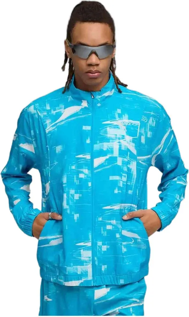 Veste Puma 527850-18 Homme - Veste de Running Imprimée Coupe-Vent L