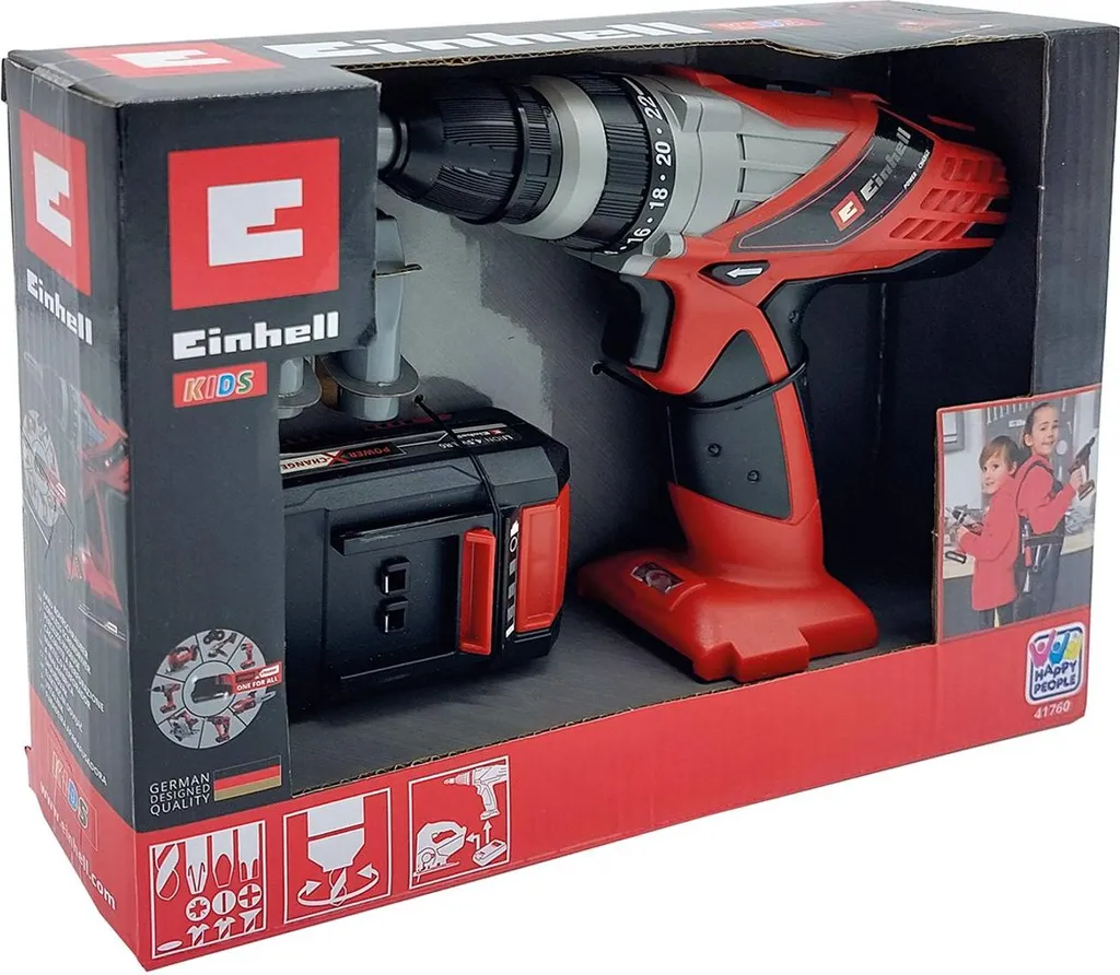 Fini les dangers : Visseuse sans fil Einhell Kids pour enfant dès 3 ans