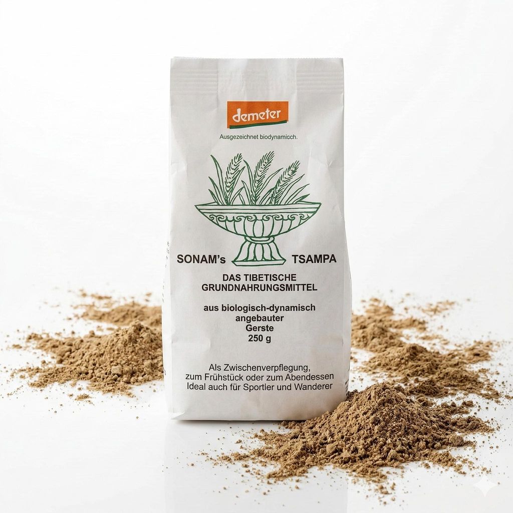 Sonam's Tsampa z jęczmienia 250g Zdjęcie produktu 