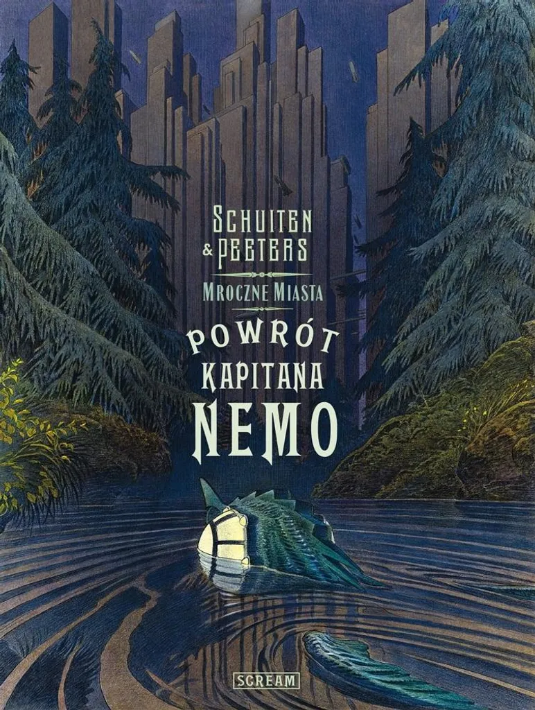 BD Les Cités sombres Le retour du capitaine Nemo : redécouvrez Jules Verne