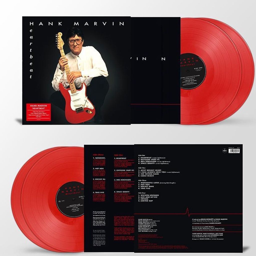 Hank Marvin: Heartbeat (180g) (Red Vinyl)