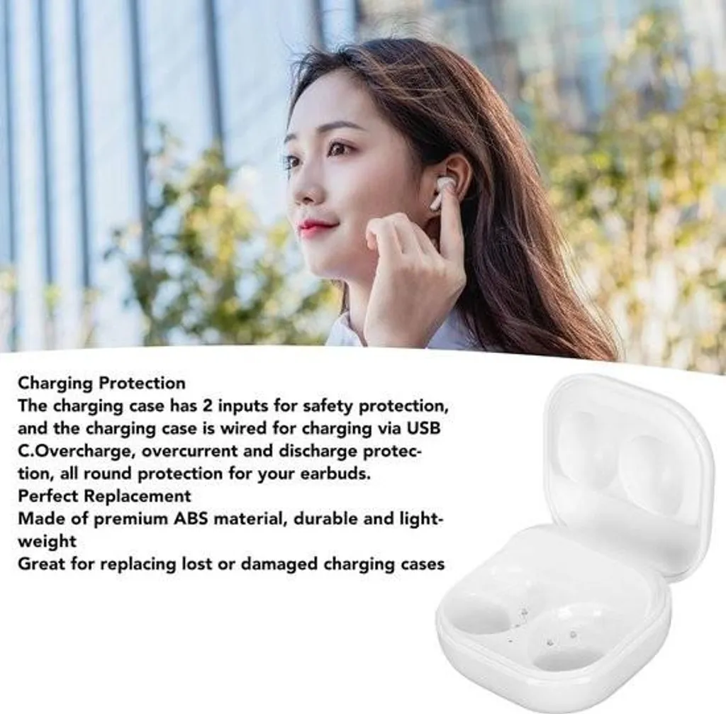 Boîtier Galaxy Buds 2 SM-R177 avec Charge Induction et Appairage Rapide