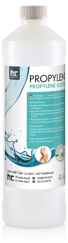 1 L Propylenglykol 99,5% in Pharmaqualität Produktbild 