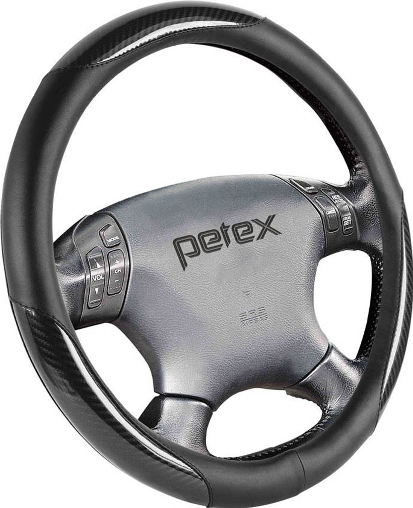 Lenkradbezug, Ø 38 cm, TPE-Ring, Design 1101, schwarz von Produktbild 