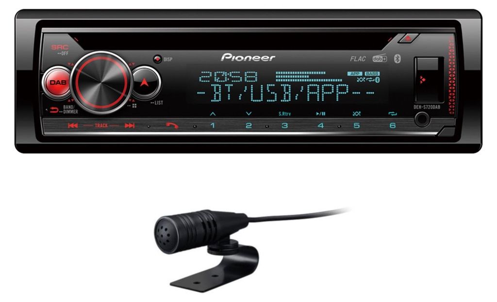 Pioneer DEH-S720DAB Productafbeelding 