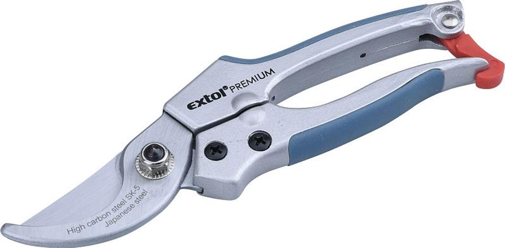 Nůžky zahradnické, 180mm, na stříhání větví do průměru 15mm, HCS