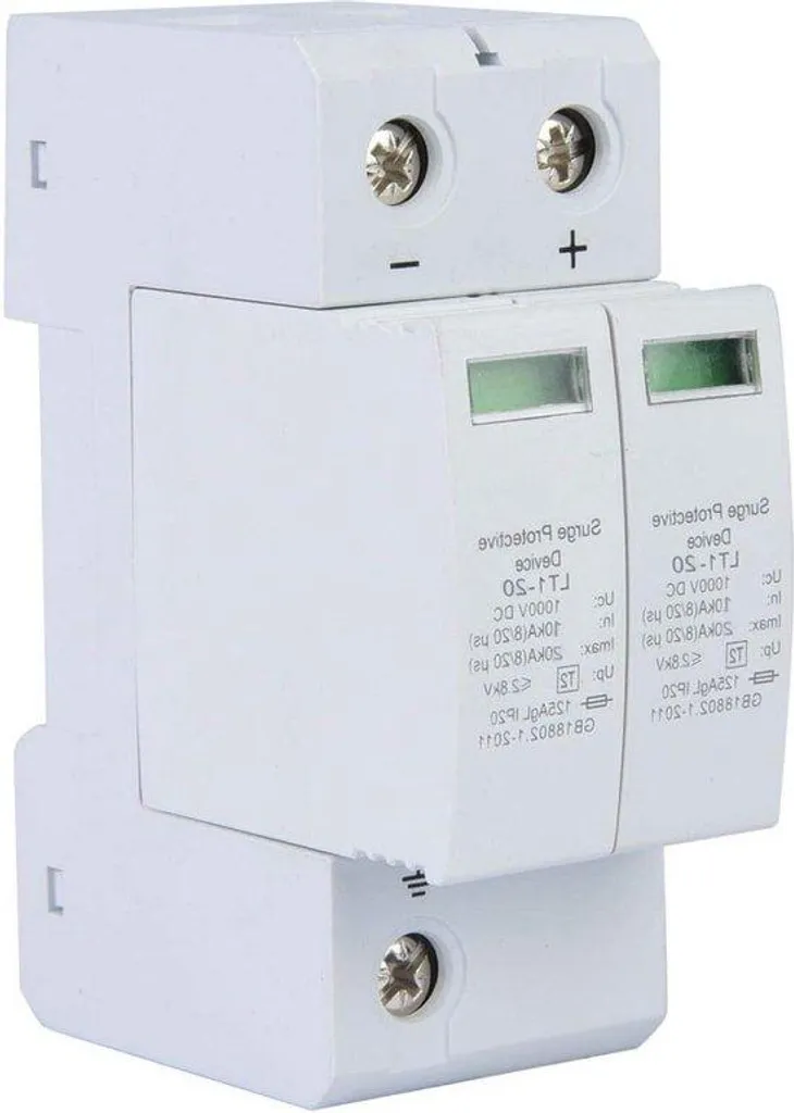 Protecteur surtension CC 1000V ignifuge pour onduleur photovoltaïque