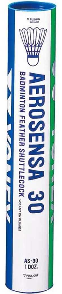 Yonex Aerosensa 30 V2 Badmintonbälle Weiß 30 Units Weiß 30 Units
