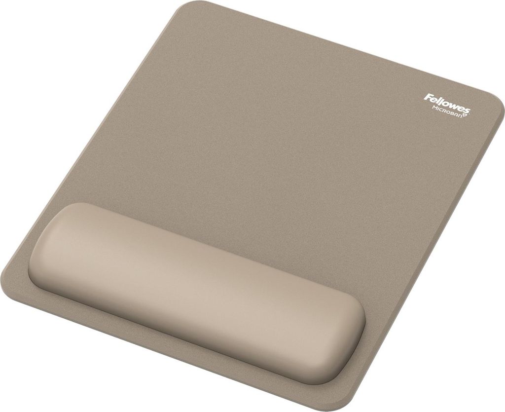 Fellowes Handgelenkauflage mit Maus Pad Breyta sandfarben
