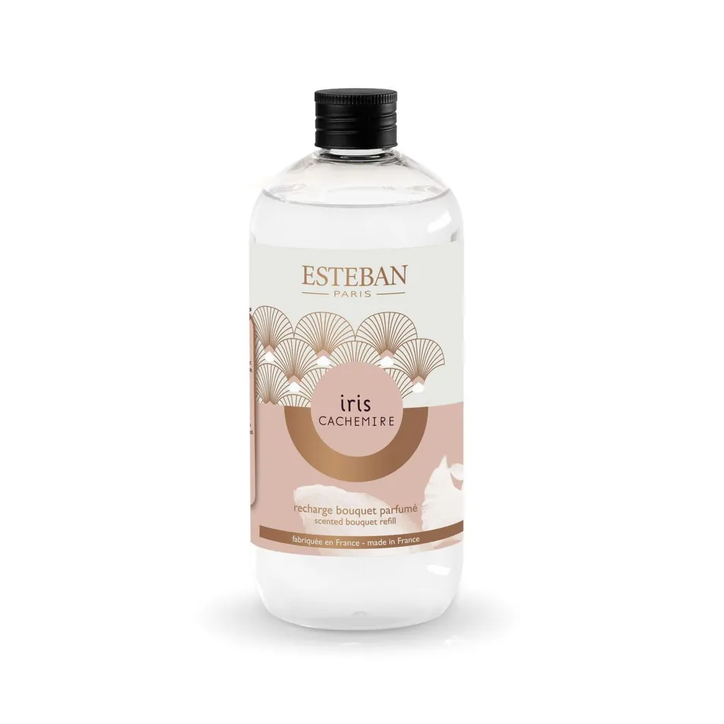 Parfum d'ambiance Iris Cachemire 500ml Esteban, grand format XL