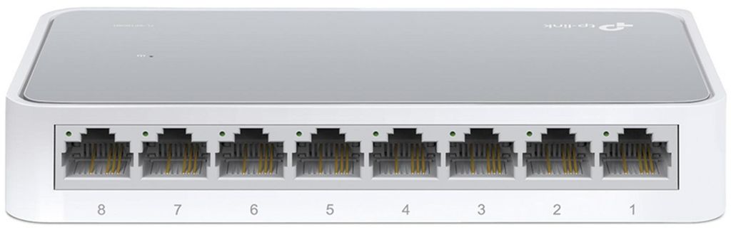 TP-LINK TL-SF 1008 D 8-port 10/100 Desktop Switch Produktbild 