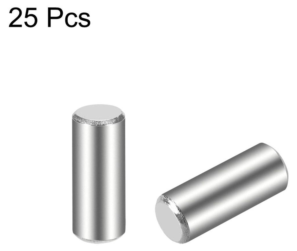 25 Stš¹ck Zylinderstifte 4 x 10 mm (ca. 5/32") Dš¹belstift 304 Edelstahl Holz Etagenbett Dš¹belstifte Regal Heringe Stš¹tzregale