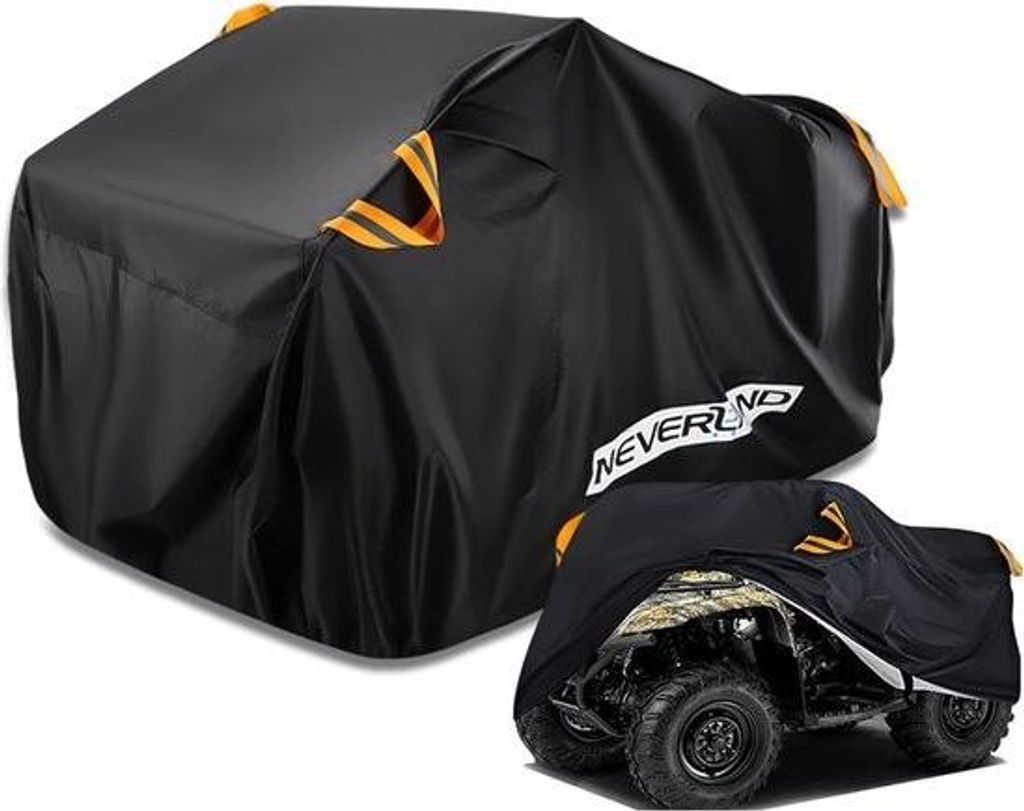 XXXL Quad ATV Abdeckplane - Fahrzeug Schutzhülle - phosphoreszierend und winterfest