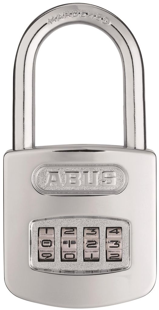 ABUS Zahlenschloss 160/50HB50, hoher Bügel, 4-stelliges Produktbild 