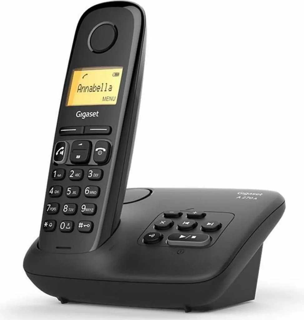 Gigaset A270 Téléphone Fixe Sans Fil DECT avec Grand Écran Rétroéclairé - 2