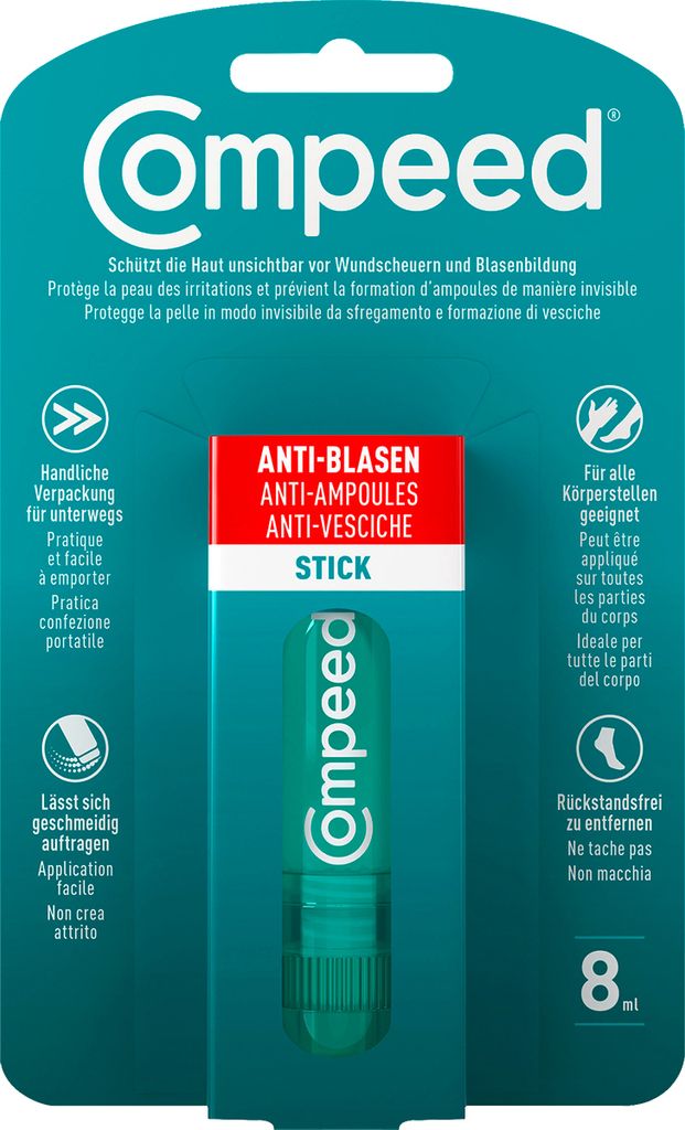Compeed tyčinka proti pľuzgierom Obrázok produktu 