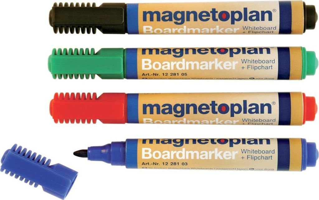 Popisovač Magnetoplan barvy sada (4ks) Obrázek produktu 