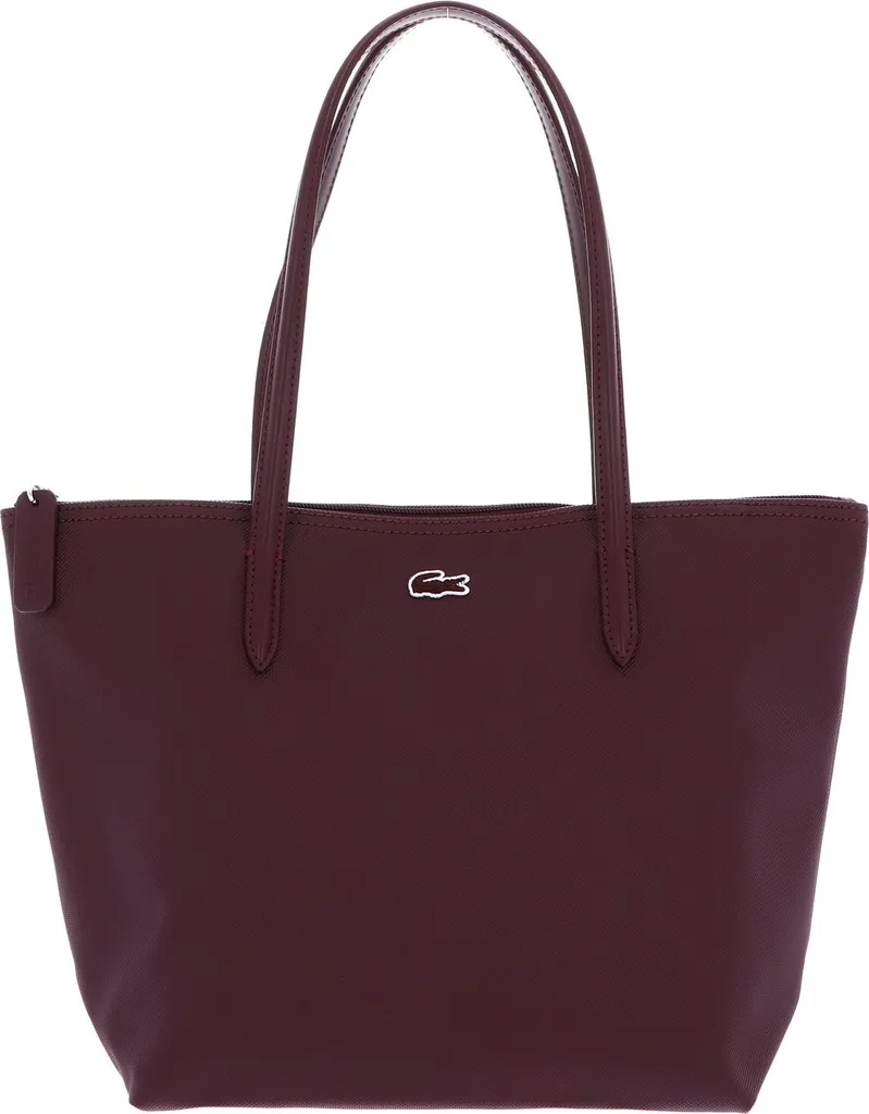 Petit Sac Shopper Lacoste L.12.12 Concept Zippé en Petit Piqué Durable