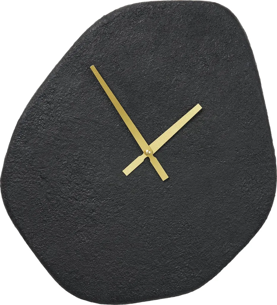 Horloge murale noire Ragna : l'astuce déco pour un intérieur moderne