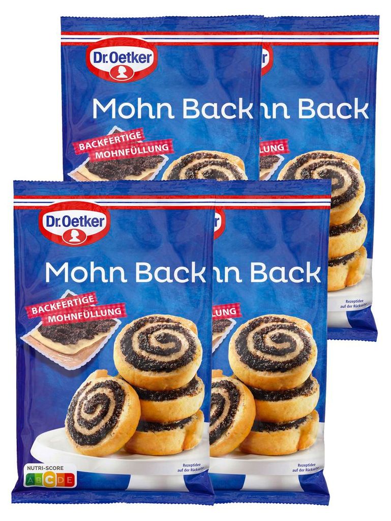 Oetker pour gâteaux et desserts 250g 4er Pack Image du produit 