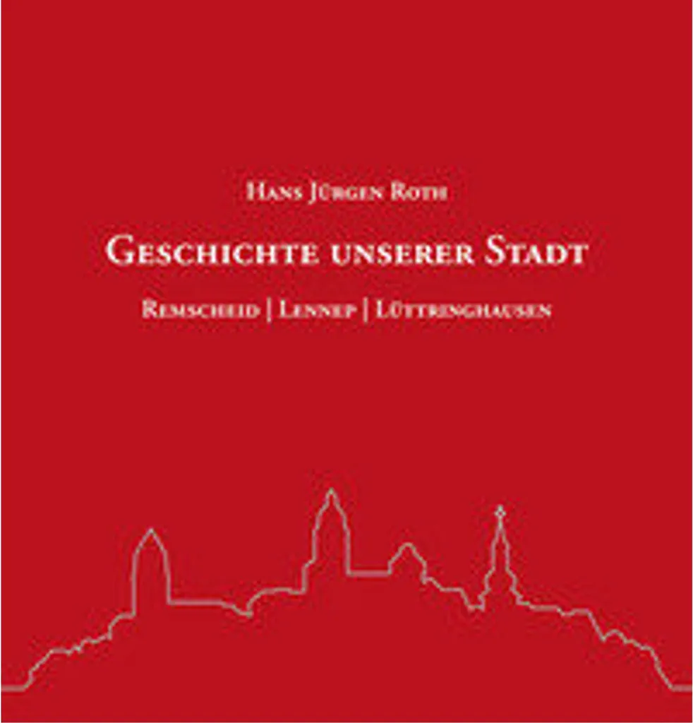Beau livre d'histoire Geschichte unserer Stadt en édition de luxe reliée