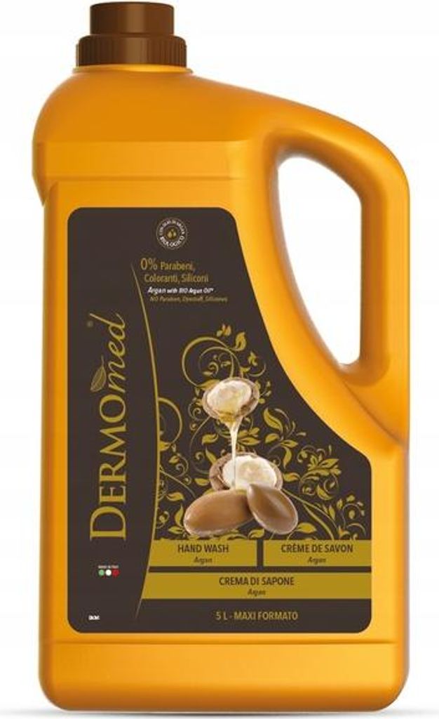 Sapone liquido all'argan 5 L - Dermomed Immagine del prodotto 