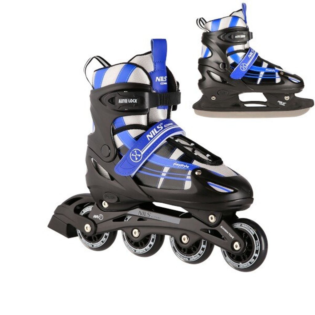 Nils Extreme NH18366A 2in1 Skates Größe: 31-34