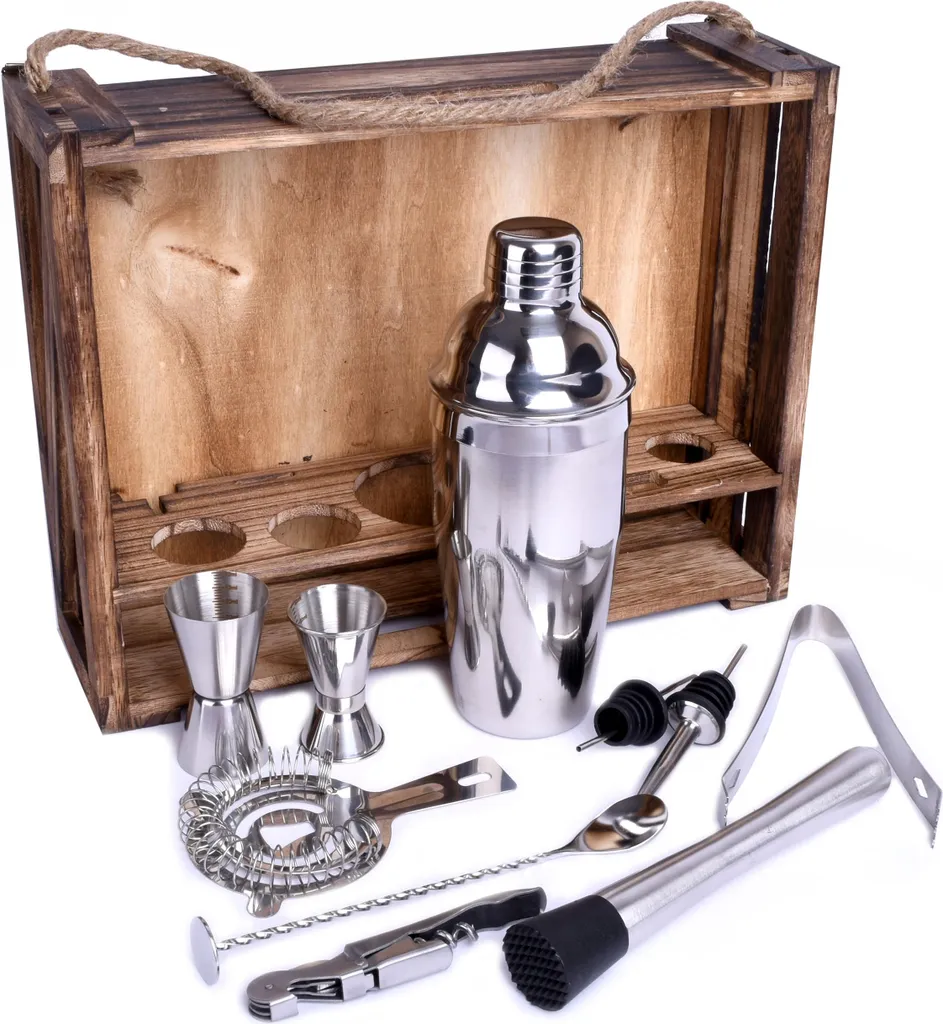 Set Preparazione Cocktail LOGAN 11 Accessori | Robusto e Completo - 9