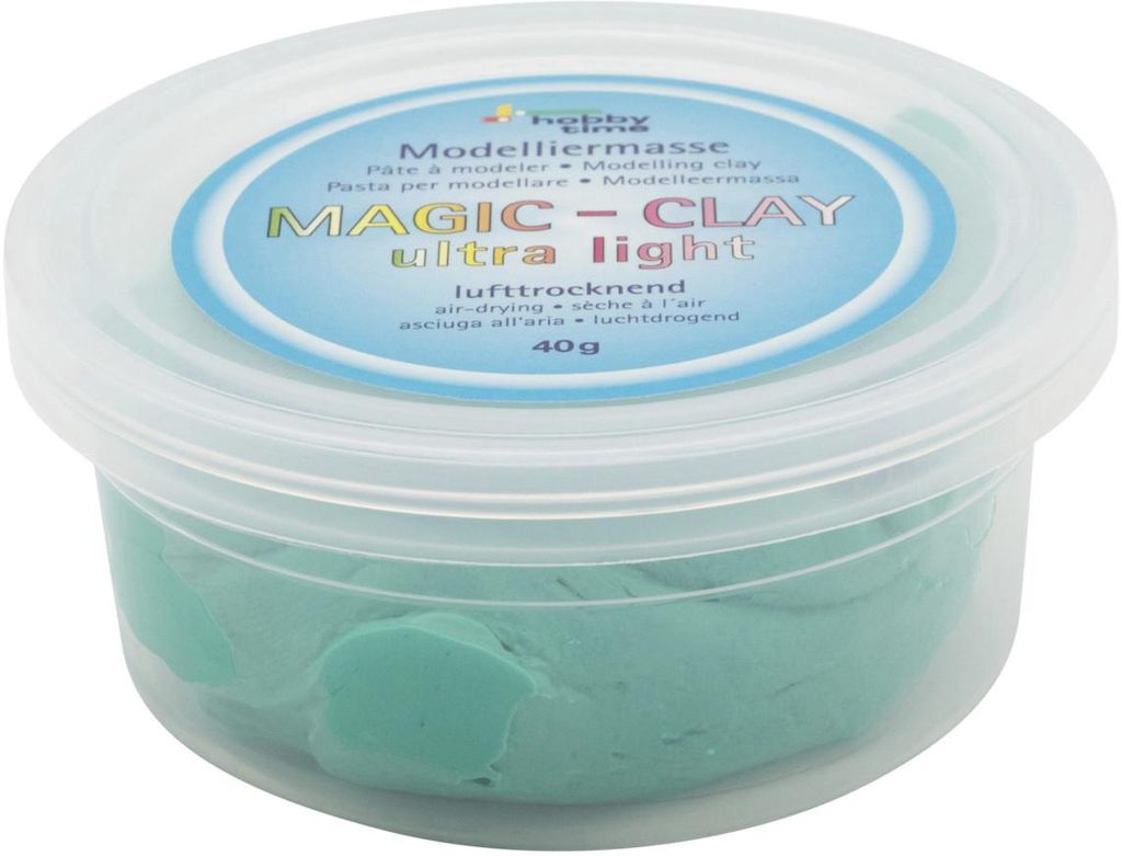 Hobby Time Modelliermasse Magic-Clay ultra light türkis 40 g