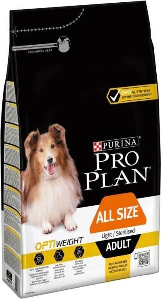 Purina Pro Plan Erwachsene Licht Alle Größe / Gewicht Opti Sterilisiert Huhn 3kg