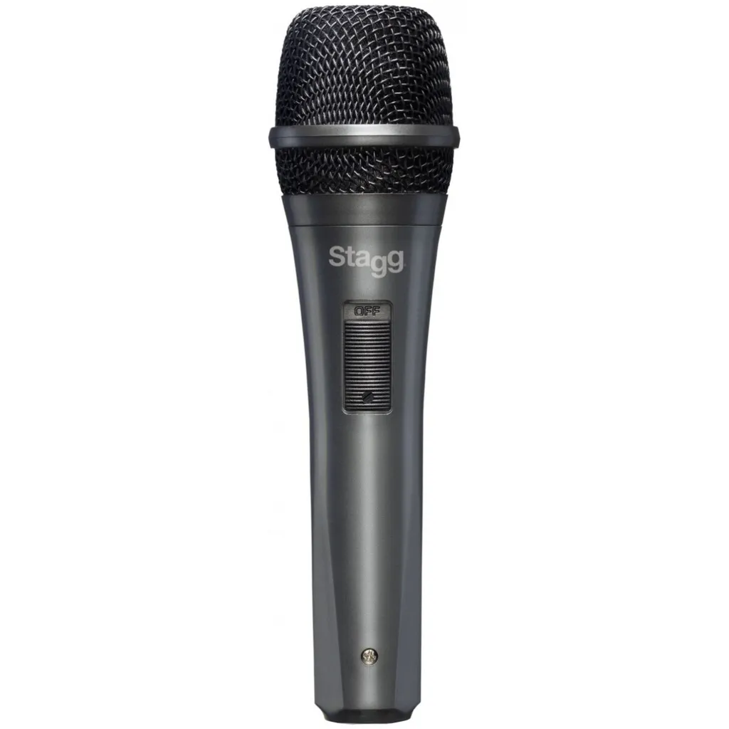 Microphone Stagg SDMP10 idéal pour karaoké, répétition et conférences