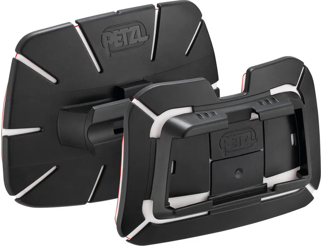 Pince d'adaptation robuste Petzl Pro noire - Système de montage fiable