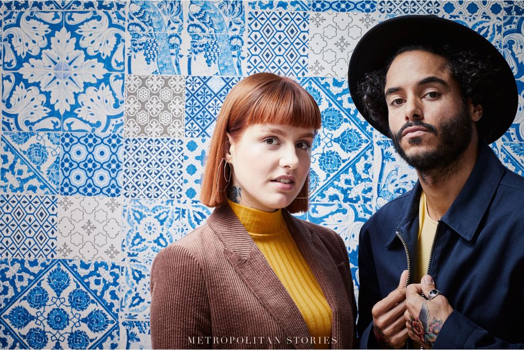 Livingwalls Fliesentapete Metropolitan Stories Anke & Daan Produktbild 3