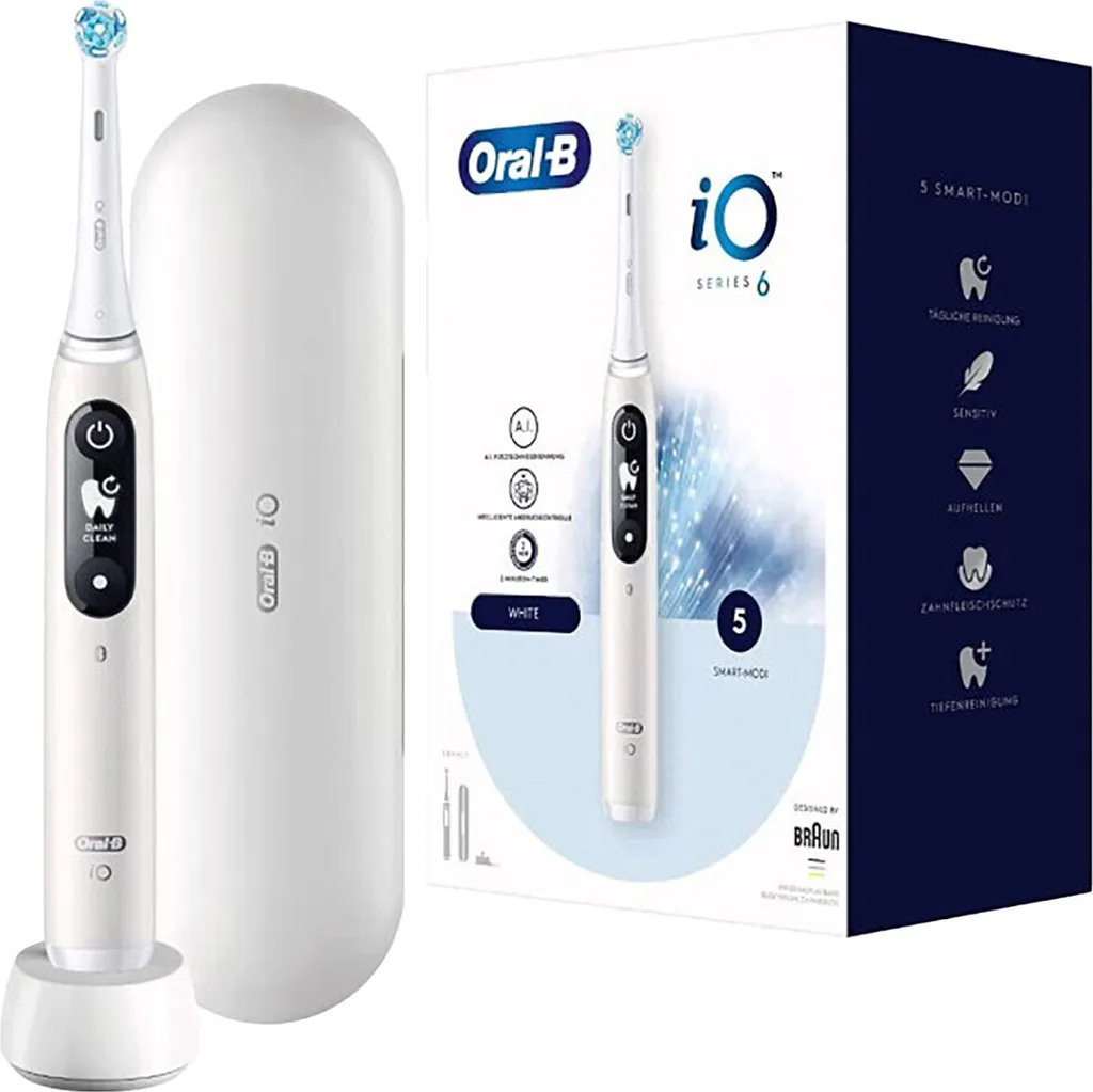 Sorriso Perfetto con Oral-B iO 6: Lo Spazzolino Elettrico di Design