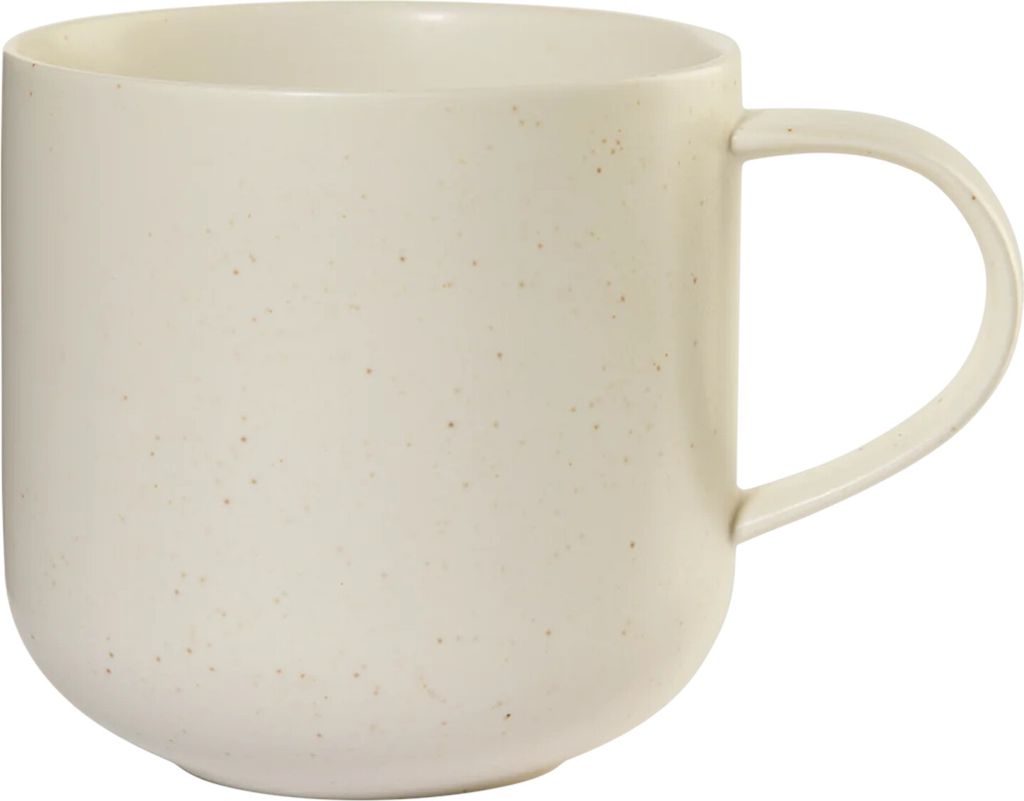 ASA Selection coppatea Henkelbecher sencha, Becher, Tasse, Porzellan, Weiß matt, 400 ml, 19100193