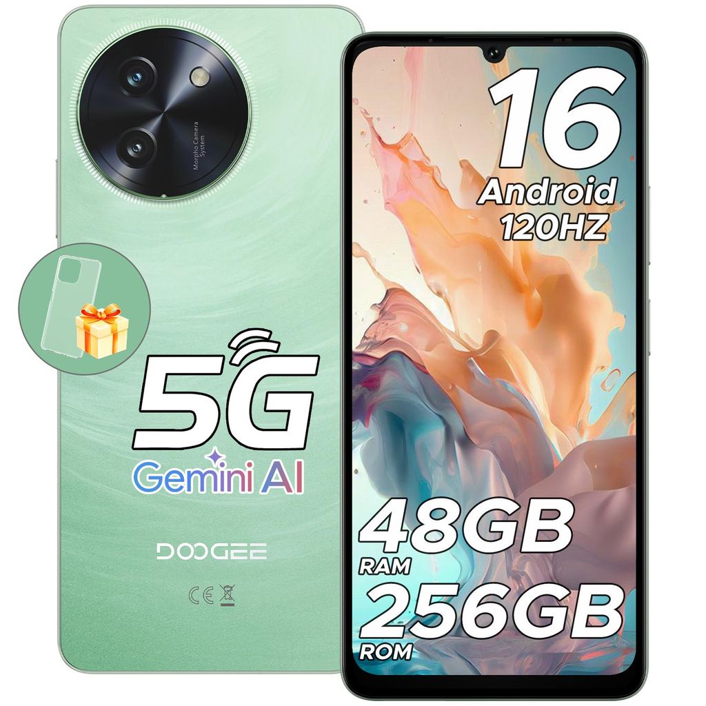 Smartfon DOOGEE Note59 Pro, Android 16, ekran 6,75" 120Hz, Zdjęcie produktu 