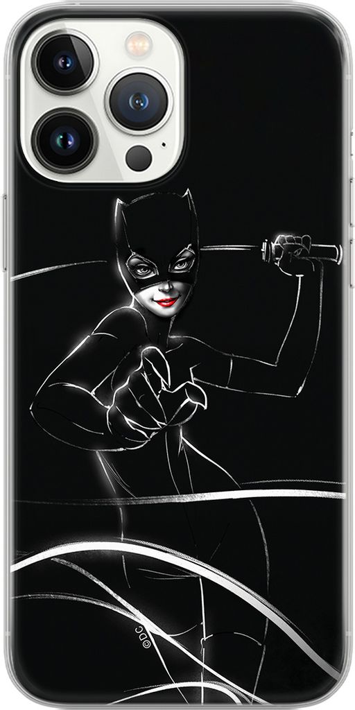 ERT GROUP DC Handyhülle für IPHONE 14 Muster Catwoman 003 WPCCATWOM618