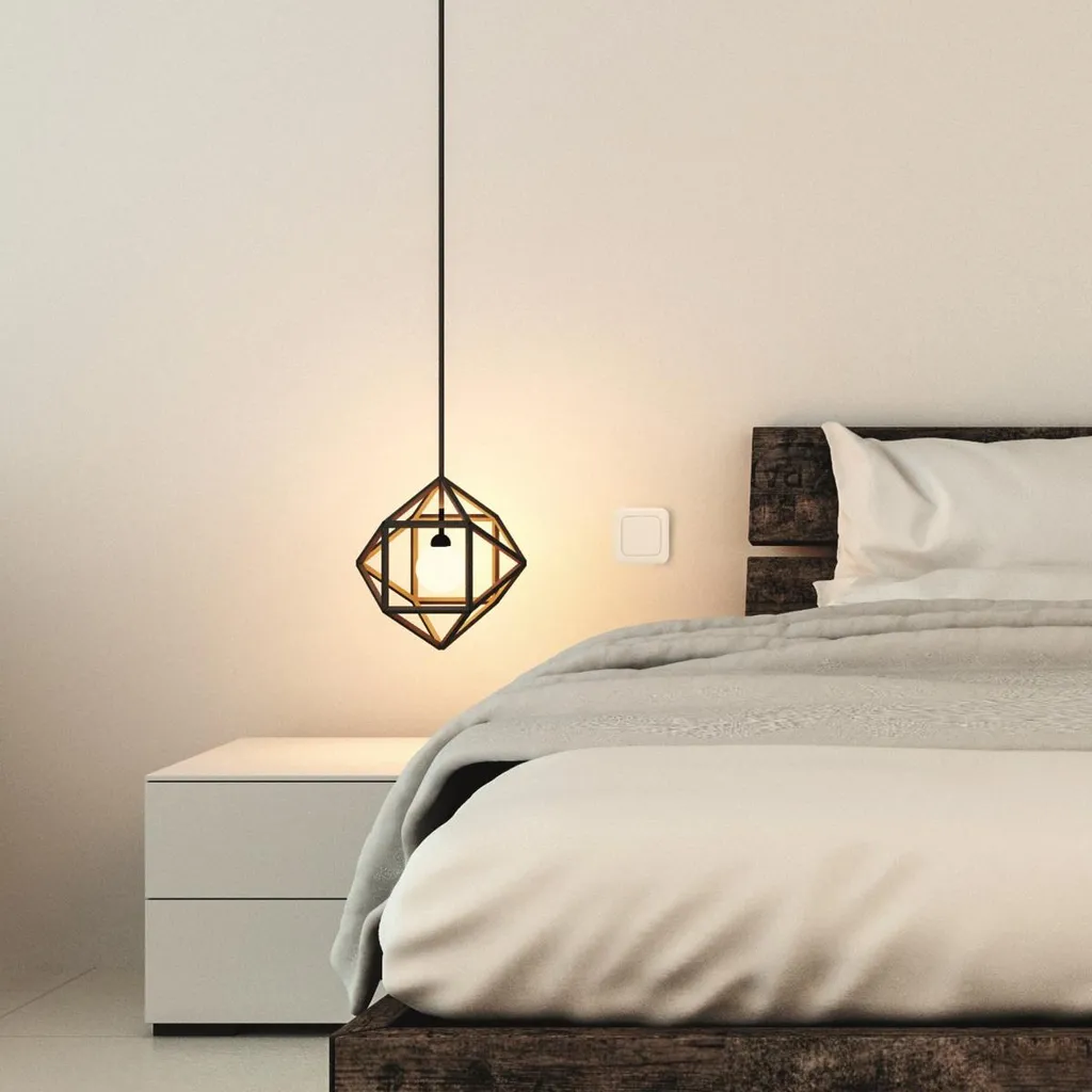 Interrupteur mural Smartwares Plug & Connect blanc avec portée de 30m - 16