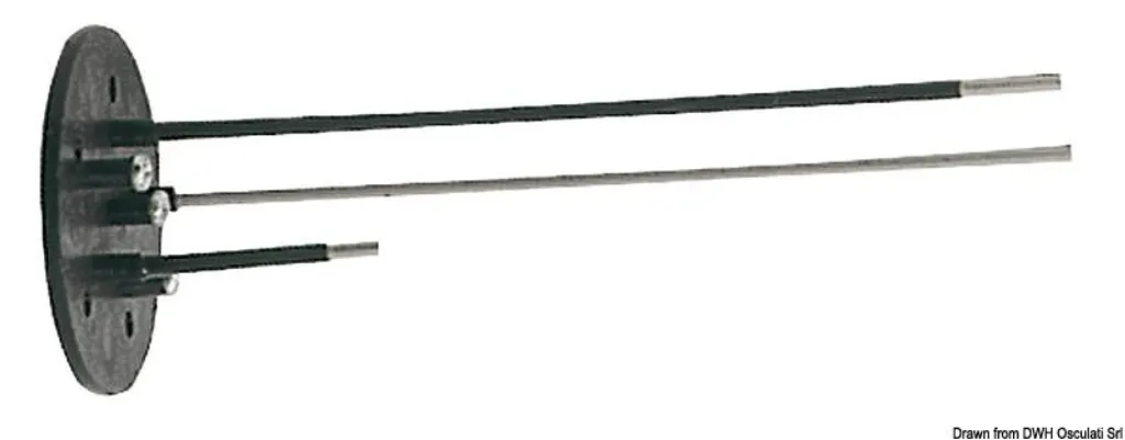 Capteur de niveau d'eau usée étanche IP67 - Surveillance cuve 240-33 Ohms